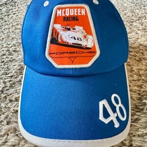 Collector Porsche McQueen Racing Driver's Cap